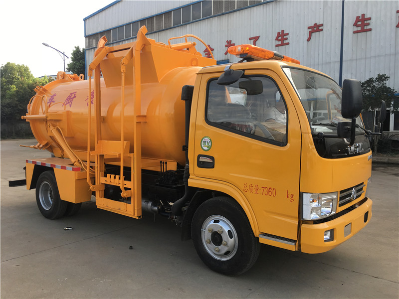 東風(fēng)多利卡藍(lán)牌餐廚垃圾車