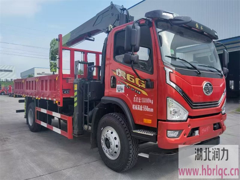 國六解放虎G6 8噸隨車吊