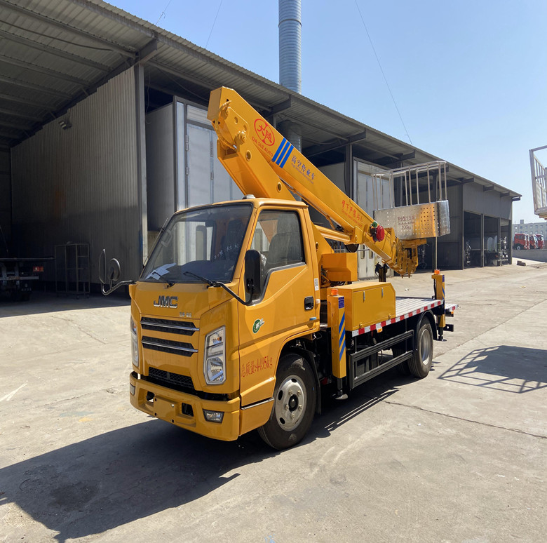 21米藍牌高空作業(yè)國六江鈴順達